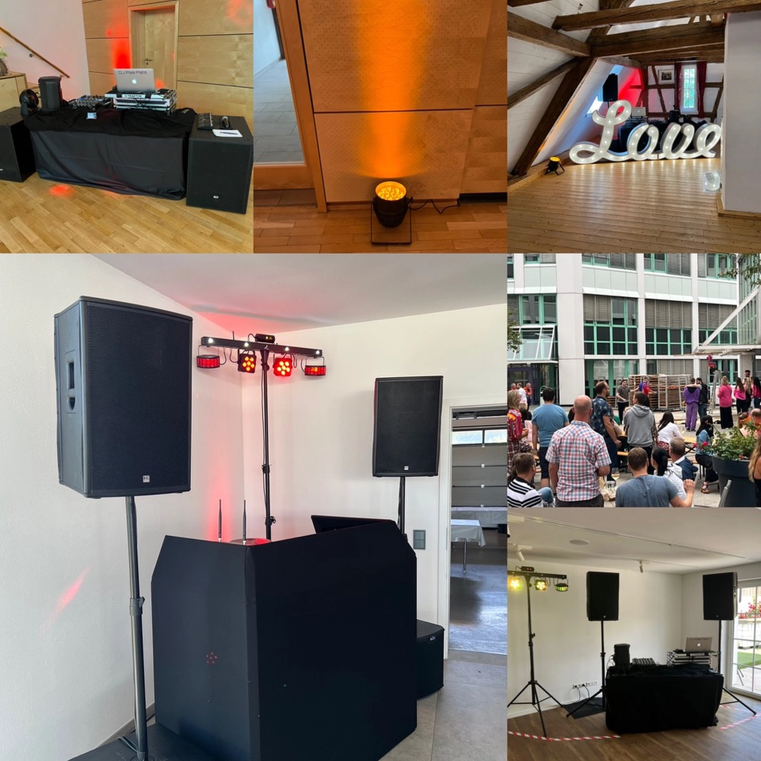 Musik-DJ-Setup von PT Motion